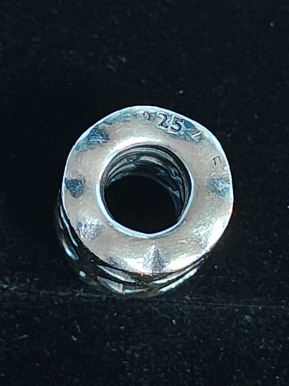 Authentic Pandora Tunnel of Love Charm – 790275CZ Sterling Silver (Retired) - Picture 7 of 10